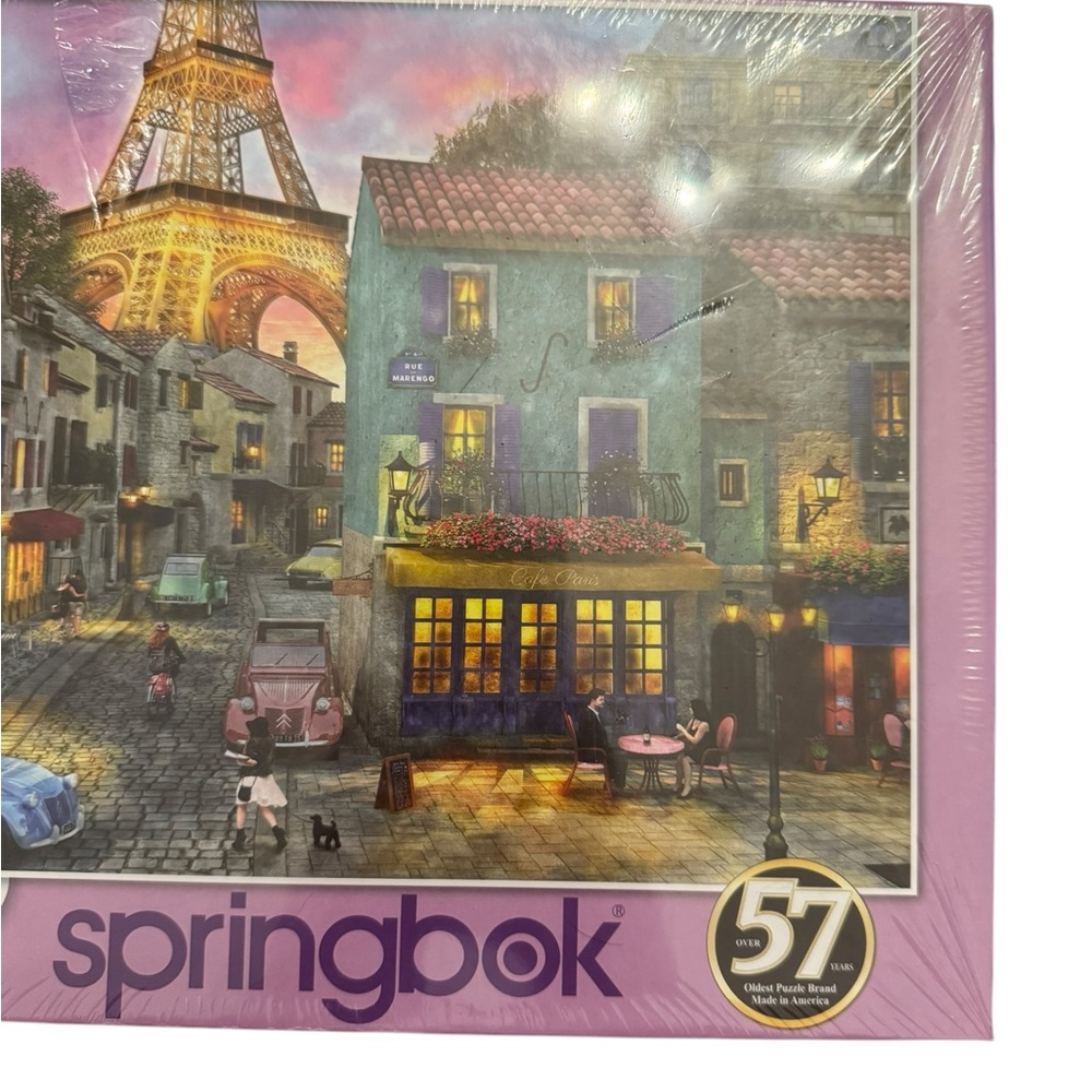 Springbok 1000 Piece Puzzle - Paris Street Scene - Picture 4 of 7